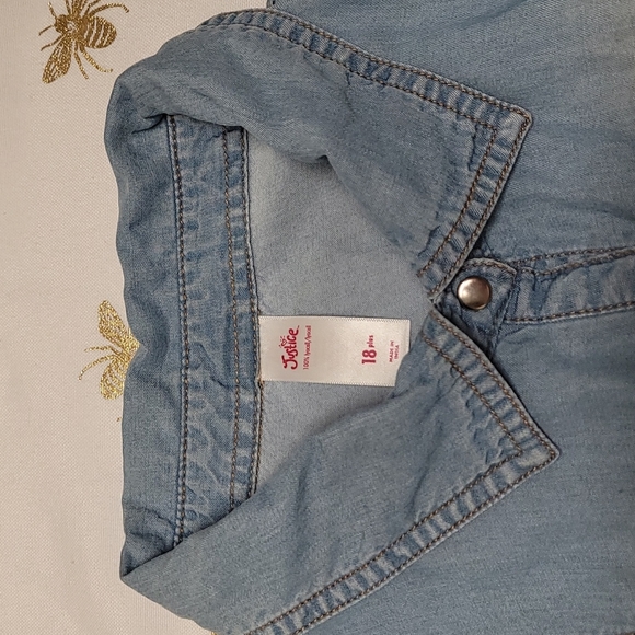 GIRLS JUSTICE JEAN DRESS - Picture 2 of 4